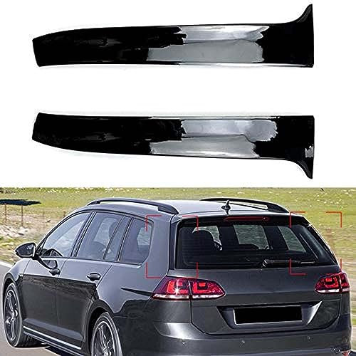 NURCIX Heckdachspoiler für VW Golf MK 7 Variant, Schwarz, Kunststoff, Lackiert (glänzend oder matt), Einschraubbar