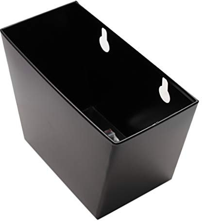 Aymzbd Flaschenöffner, Kappenfänger, Metallstange, Wandmontage, Edelstahleimer, Schwarz