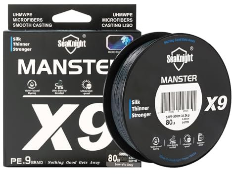 SeaKnight X9 9 Fach Angelschnur Geflochten Salzwasser 300M PE Geflochtene Angelschnur 9 Stränge Super Stark Karpfen Angelschnur Forelle 17-80LB
