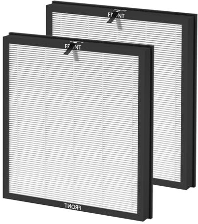 2-Pack AP303/AP304 Replacement Filter Compatible with DAYETTE AP303/AP304 Purifier H14 HEPA Air Filter ＆ FRESHDEW AP303/AP304 Purifier