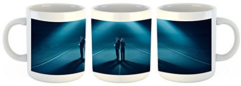 Unified Distribution Akte X TV Serie - Tasse mit Motiv Bedruckt, 300ml C-Henkel. Tolles Geschenk für Büro, Küche, Geburtstag, Ihre Neue Lieblingstasse zum Frühstück