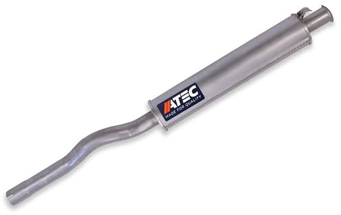 ATEC Germany 1x Mittelschalldämpfer | Kompatibel mit: AUDI 80 B4 Avant, 80 B4 Stufenheck