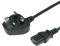 UK Power Cable Cord Long Kettle Lead Compatible With Samsung/Dell/Sony/Panasonic/LG/Toshiba/Acer/Asus/BenQ/LCD Plasma TV and LED Monitor Mains Power Plug 1.8m