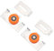 LIFKOME 2 Set Puleggia Della Porta Rulli Porta Scorrevole Su Ruote Porta in Ruota Inferiore Binario Per Ante Scorrevoli Finestra Porte Scorrevoli Armadio Ferro Da Stiro