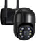 SXBCyan 8MP PTZ Wifi IP Camera 4K HD 5MP Surveillance Camera ICSee 4X Digital Zoom H.265 1080P Outdoor Wireless Security CCTV Camera (Size : 8MP Add 128G Card)