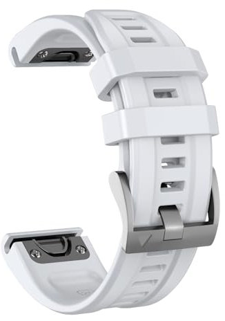 ISABAKE Ersatzarmband Kompatibel mit Garmin Fenix 7S Armband, 20mm Quick Release Silikon Strap für Garmin Fenix 6s/Fenix 5s/Fenix 5s Plus/Fenix 6s Pro/Garmin Instinct 2s/Garmin Epix Pro 42mm Armband