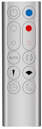 GOUYESHO Télécommande de Remplacement pour Dyson Fan HP02 HP03 (argenté)