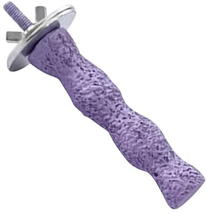 Nankoyal Palito para Desgastar Uñas de Aves,Base para Jaula De Pájaros - Palos De Entrenamiento y Ejercicio para Moler Garras y Morder para Periquitos, Cacatúas, Agapornis y Ninfas