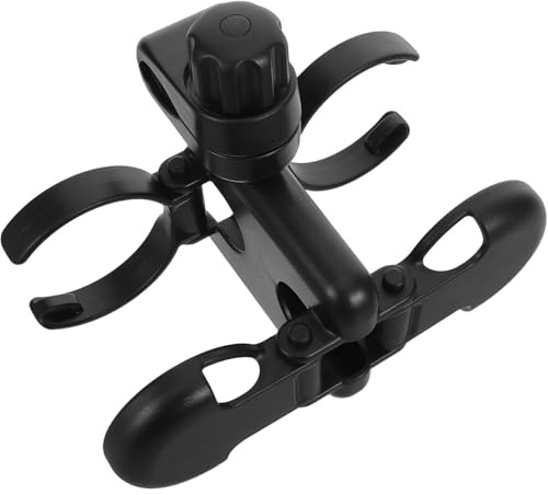 NOLITOY Porte-gobelet pliable multifonction pour poussette support pour boissons compatible biberon et bouteille accessoire noir pour poussettes chariots et fauteuils roulants
