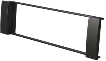 Audioproject A199 - Radioblende kompatibel für Audi A3 8L - A6 C5 4B - Seat Toledo Leon Einbaurahmen schwarz