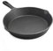 ExcelSteel 545 Kochgeschirr, robust, ideal für Herdplatten und Köstlichkeiten im Freien, 22,9 cm, Gusseisen-Pfanne, 22,9 cm, Schwarz