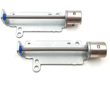 2 pièces Micro Linéaire Curseur à vis - Moteur à pas linéaire 5 V 2 phases 4 fils de traction Actionneur pour équipement industriel/Instrument de précision
