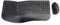 Conceptronic ORAZIO02IT Ergo Kabelloses Set aus ergonomischer Tastatur und vertikaler Maus, italienisches Layout