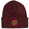 SANTA CRUZ Beanie Long Shoreman Unisex Skate Beanie, Kastanienbraun, Einheitsgröße