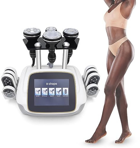 6 in 1 40KHZ Cavitation Facial Care Device Body Shaper Multipole RF Liposuction Vacuum Lipolaser Slimming Beauty Machine Skin Lifting Elitzia ET636S