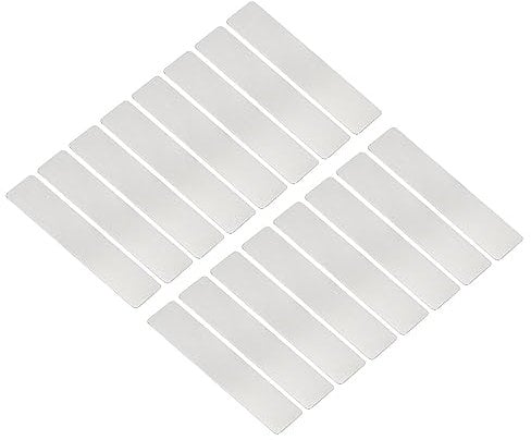 PATIKIL Air Compressor Valve Plate, 16 Pack Metal Replacement Accessory for Air Compressors, 10mmx47mm