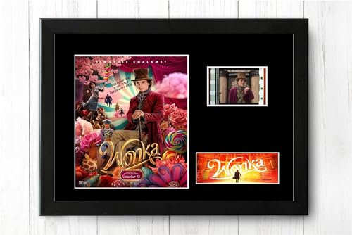 Wonka Filmstreifen, gerahmt