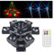 Luz de fiesta de DJ, 150 W RGBW 4 en 1 LED Luces de escenario de DJ Control Dmx 512 Luces de DJ de rotación suave con sonido activado para bodas Fiesta de DJ y Live House