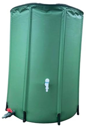 MagiDeal Foldable Rain Barrel,Collapsible Rain Water Catching System,Water Butt, Water Storage Container,Collapsible Rain Barrel, 250L