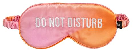 Fisura – Schlafmaske do not disturb mit Farbverlauf. Weiche Schlafmaske. Originale Augenmaske. Ultrasanfte Schlafmaske mit elastischem Gummiband. 20 x 10 cm.