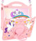SurgeCraft Coque pour iPad 9e/8e/7e génération 10,2 – Kawaii mignon pour iPad 9e/8e/7e génération, coque en silicone souple PK licorne 3D Cartoon Funda Para iPad 9/8/7 avec sangle et support rotatif