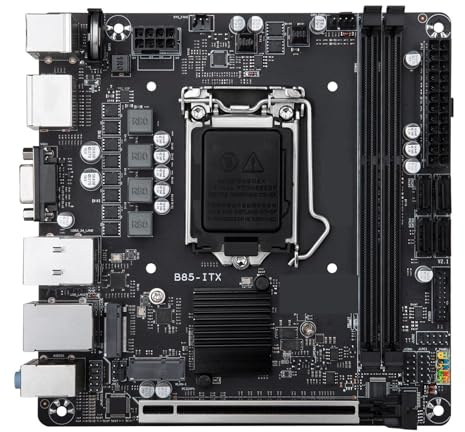 DMKGXL B85 ITX Motherboard LGA 1150 i3 i5 i7 E3 DDR3 1600MHz 16GB M.2 SATA USB3.0 VGA DP HDMI-Compatible