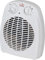 JATA TV78 - Calefactor Baño Eléctrico con Termostato Ajustable, 2000 W, 2 Potencias de Calor y Ventilador, Calentamiento Rápido, Protección Sobrecalentamiento, Asa de transporte