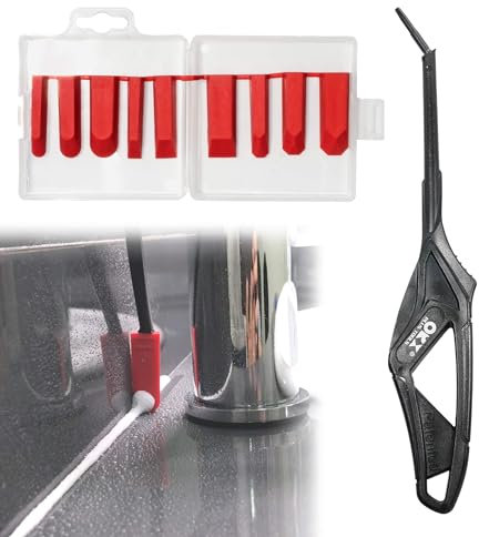 Orxplus Tools Abdichtungswerkzeug-Set, Silikon-Endbearbeitungswerkzeug für enge Bereiche, Badezimmer, Küche, Fenster, Waschbecken, 10 Stück