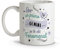 Mug cousin. Cadeaux originaux. Tasses petit-déjeuner originales. Différents motifs. PRIMO FENOMENAL.Tasse en céramique 330 ml