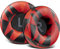 SOULWIT Earpads Replacement for JBL Tune 450BT/Tune 460BT/Tune 500BT/Tune 510BT/Tune 520BT, Ear Pads Cushions for JR 300BT/JR 310BT/E40BT - Red Storm