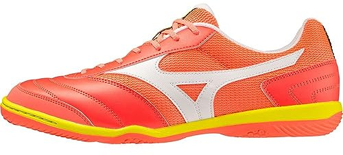 Mizuno MRL Sala Club In Chaussures de football unisexes pour adulte, Blanc fluo Flame, 45 EU