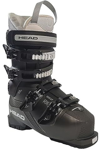 Skischuhe Head Advant Edge 65 W Black/Anth Flex 65 Damen Skistiefel Alpinskischuhe (Edge LYT MP24.0/24.5, anthrazit/schwarz)