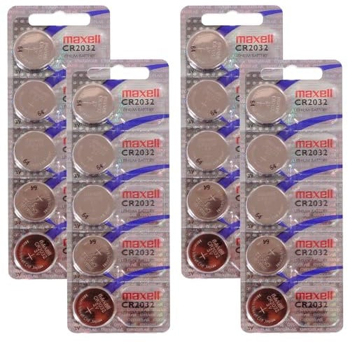 Maxell CR2032 20 Batterie tipo bottone al litio 3v