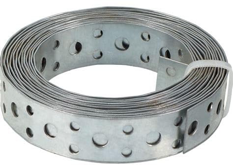 Lochband, Montageband, Nagelband verschiedene Ausführungen und Längen (Stahl verzinkt, 20x0,8mm 3m)
