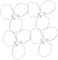 DOITOOL 50pcs Edelstahl Scheinwerfer Befestigung Schnalle Halte Für Glühbirne Einfach Installieren Scheinwerfer Clips