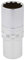 Draper 33802 1/2 Square Drive Hi-Torq 12 Point Deep Socket, 24mm Size , Blue