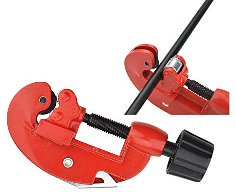 ZSHJG Mini Rohrschneider Pfeil Trimmer Cutter 3-28 mm Rohrabschneider Rohr Schneidwerkzeuge Perfekt für Carbon und Aluminium Pfeilschaft (Rot)