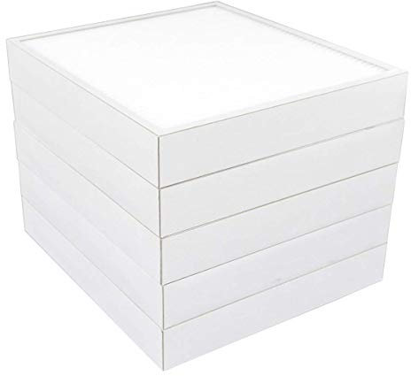 Compatible Aldes - Lot de 5 filtres compatibles pour échangeur collectif ALDES avec by-Pass