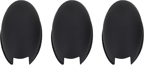 Saxophone Finger Rest, 3Pcs/Set Rubber Saxophone Palm Key Risers Pads, Black Sax Thumb Rest Cushions for Soprano Alto Te