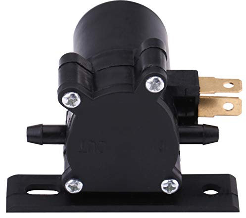 Moteur de pompe de lave-glace d'essuie-glace de pare-brise 12 V, pompe de lave-glace compatible avec le camion universel d'autobus de fourgon de voiture SI-A0050