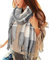 Tuopuda Damen Schal Kariert Pashmina XXL Stolen übergroßer Herbstschal Winterschal Karo Tartan Schultertuch Plaid Deckenschal Modeschal Weicher Warmer Oversized Fransen Poncho, Q, Einheitsgröße