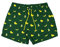 Roits Badehose Herren Gemustert Schnelltrocknend - Männer Badeshorts Boardshorts Strandhose Swim Shorts, Bananen Grün L