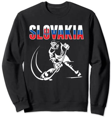 Slowakei Eishockey-Liebhaber Trikot – Slowakische Hockey-Team-Fans Sweatshirt