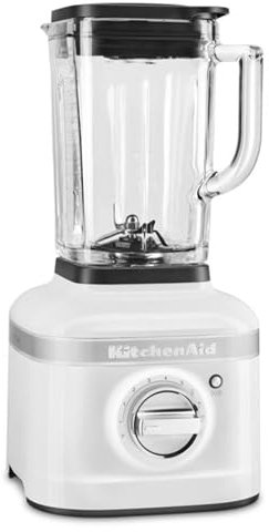 KitchenAid K400 Artisan 5KSB4026 - Batidora de pie, color blanco