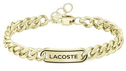 Lacoste Gliederarmband für Herren Kollektion DISTRICT aus Edelstahl - Erhältlich aus Gold oder Silber