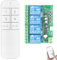 DieseRC Interruttore Intelligente Wi-Fi 4 canali Modulo Relè di Uscita Passivo con trasmettitore Bluetooth, DC 5V 12V 24V 36V Controllo WIFI APP Ewelink compatibile con Alexa/Google Home
