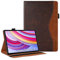 CASAFUNY Funda para Xiaomi Redmi Pad Pro 12.1 Pulgadas 2024 Funda de PU Cuero para Xiaomi Redmi Pad Pro 5G Protectora Carcasa para Redmi Pad Pro 2024 12.1 Pulgadas, Marrón