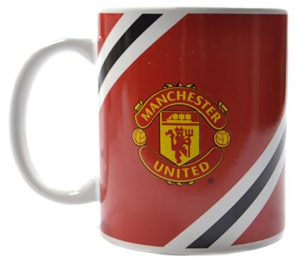 FOCO Manchester United Core Stripe 11oz Boxed Mug