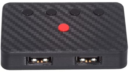 Correa USB Bluetooth Hub Adapter 5.3, Transform Wired Keyboard and Mouse to Wireless Configuration