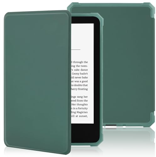 Coque pour Kindle 11ème Génération 6 Pouces Compatible Modèles 2022 et 2024 | Coque liseuse pour Kindle, étui pour Kindle ultra mince, veille/réveil automatique, cuir PU, protection complète